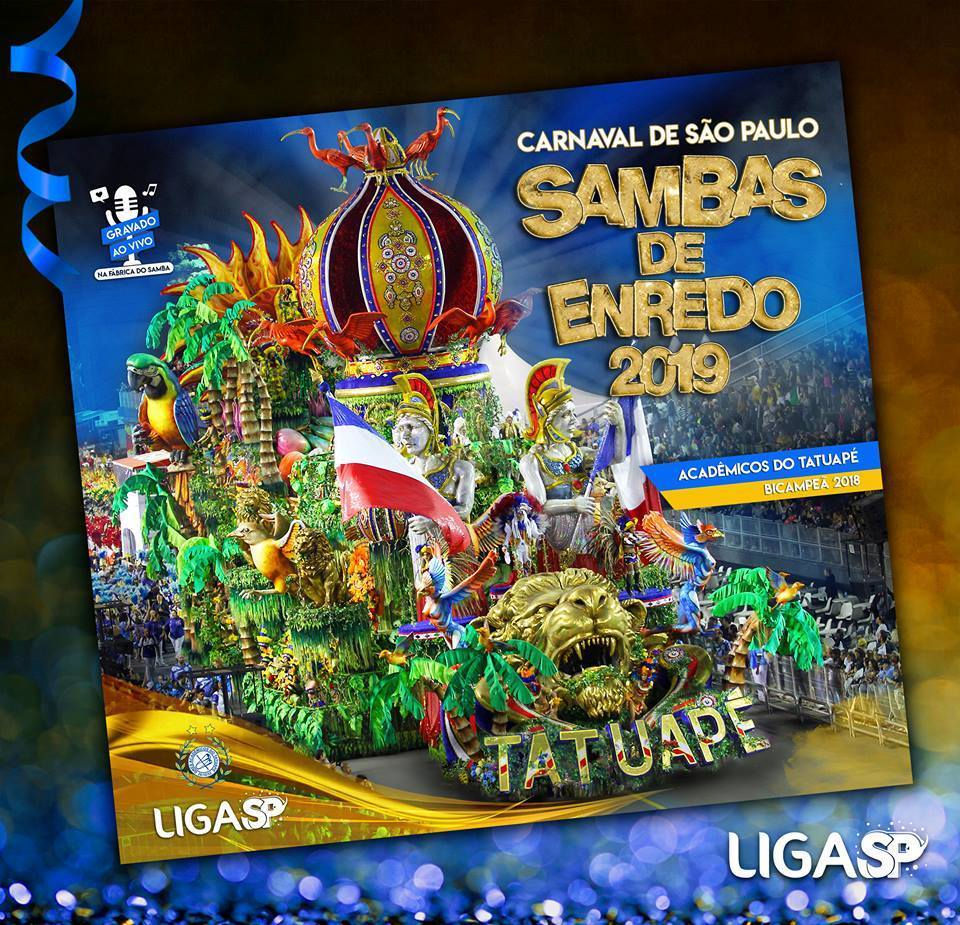 Aperfeiçoado a cada ano, o álbum traz a recente bicampeã na capa (Imagem: Liga SP / Reprodução)