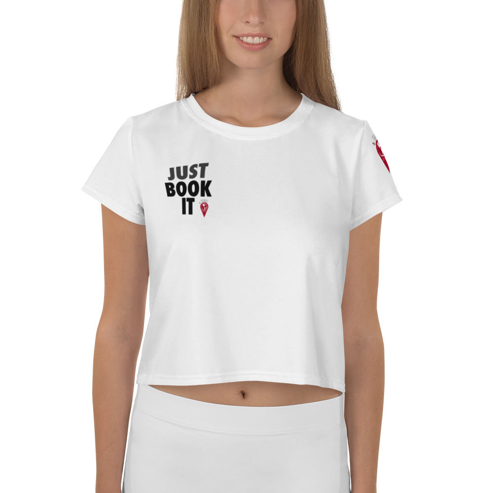 Just Book It - Ladies' Crop Tee