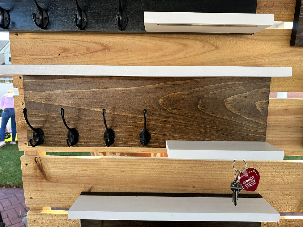 Thumbnail: Magnetic Coat Rack and Shelf