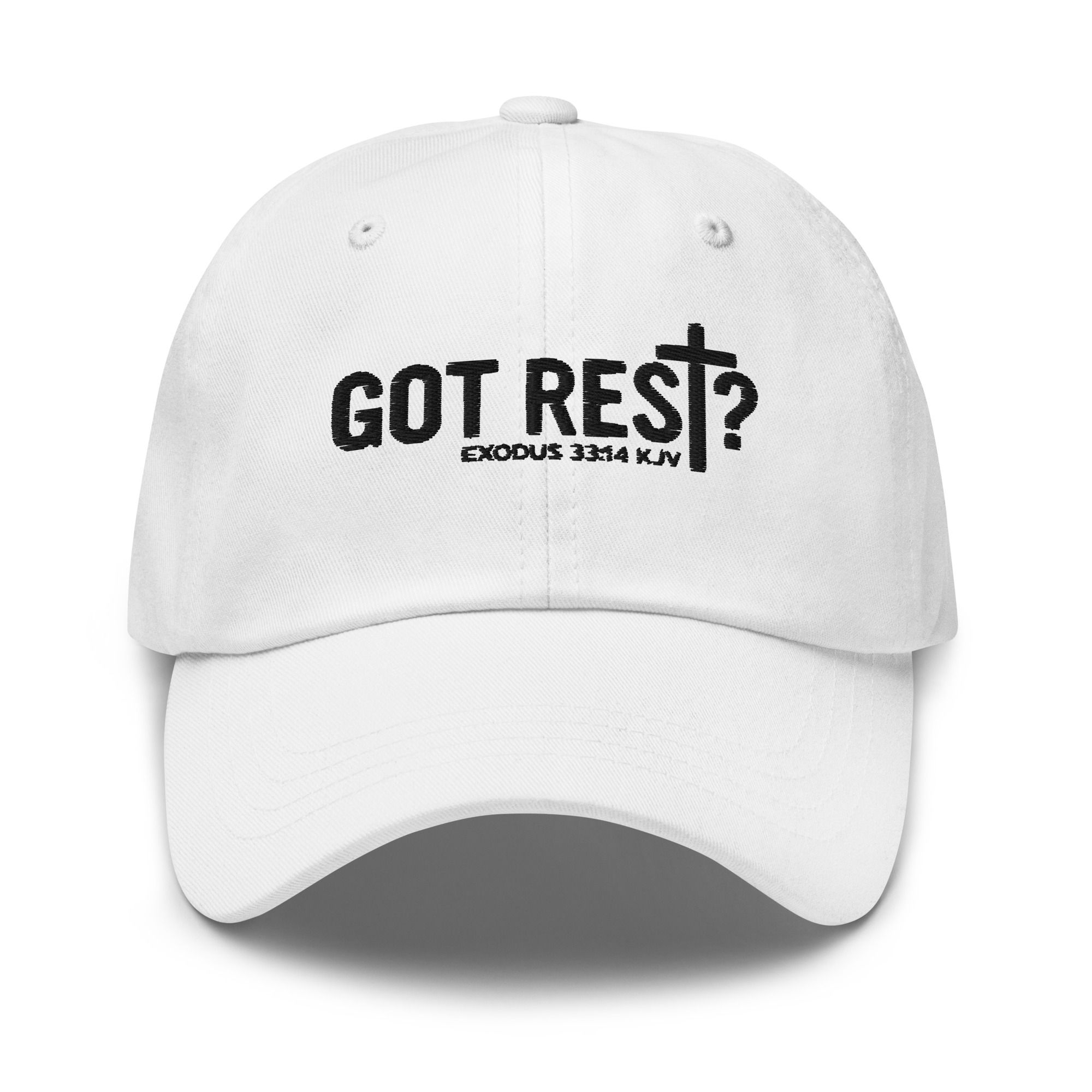 Got Rest - Baseball Cap (White)