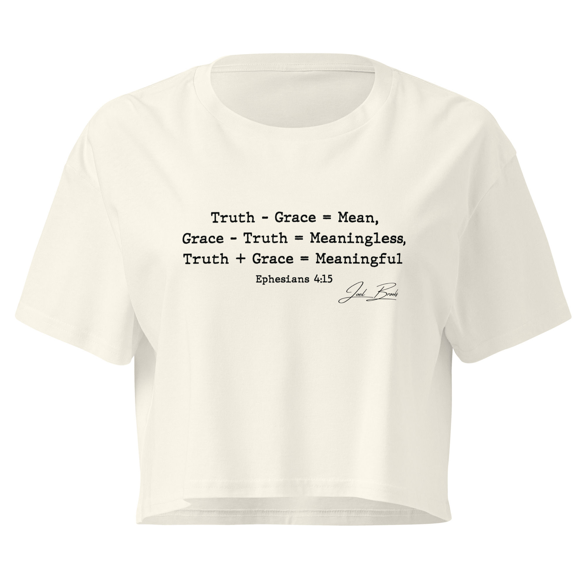 Truth + Grace - Crop Top