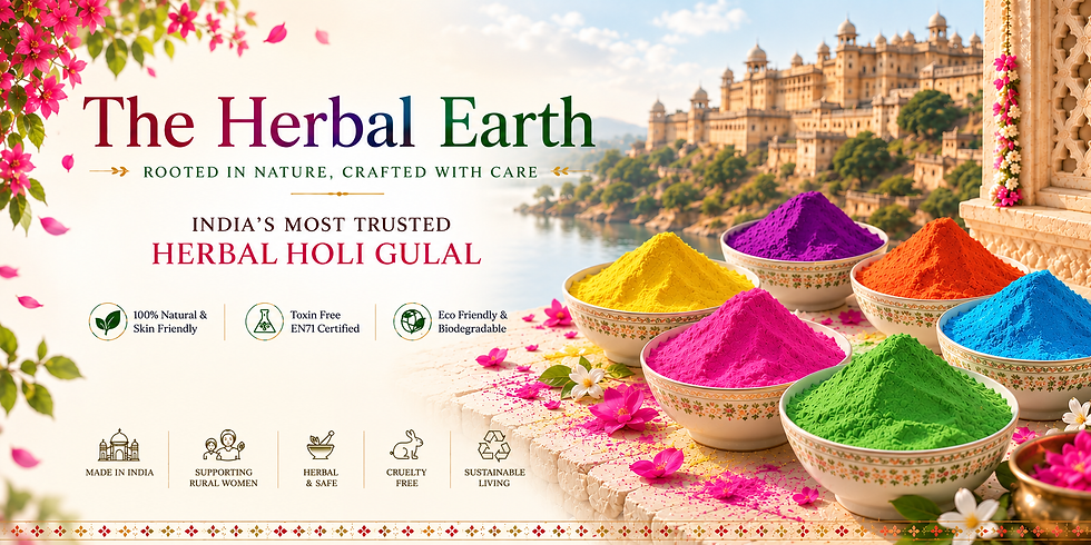New banner - The Herbal Earth - Herbal Gulal Factory in rajasthan - INDIA.png