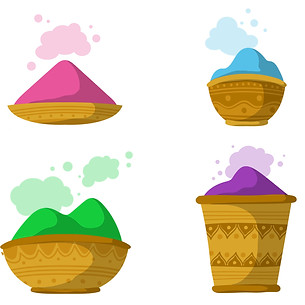 Holi Color Powders