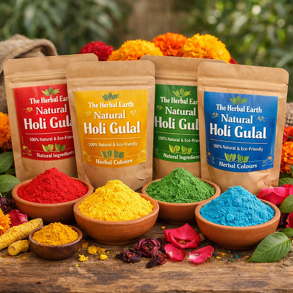Why Choose The Herbal Earth for Your Herbal Holi Colors?