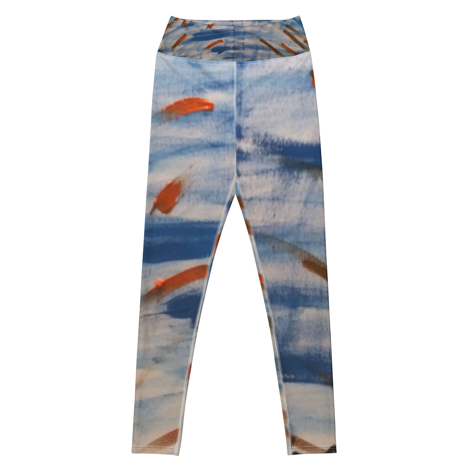 Orange Breeze Valinda Leggings