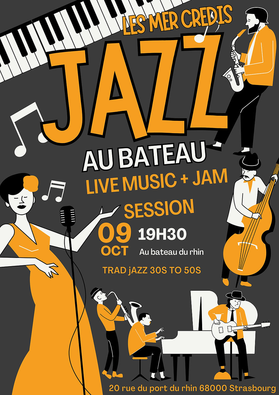 Nouveau RDV mensuel : Jam