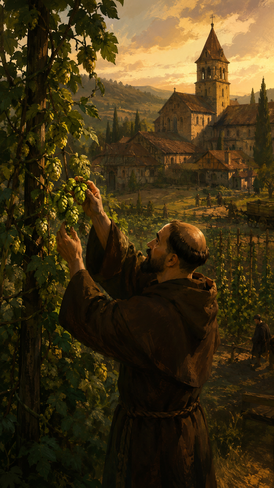 The Hidden History of Plants: Hops — The Plant That Built Monasteries