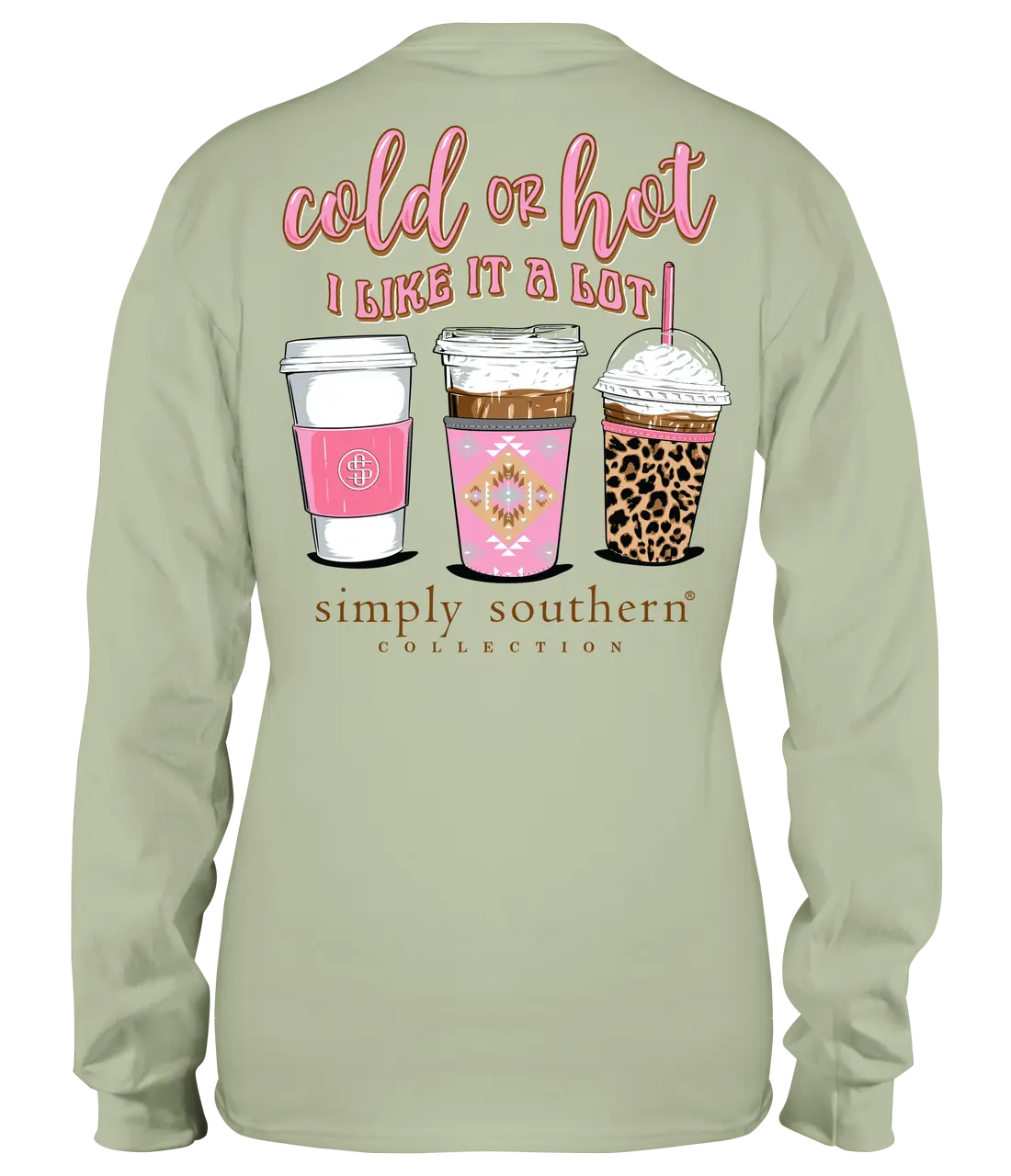 Simply Southern "Cold or Hot" Long Sleeve Tee Shirt