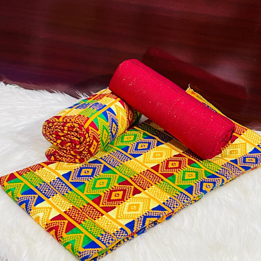 6 Yards Women kente Fabric