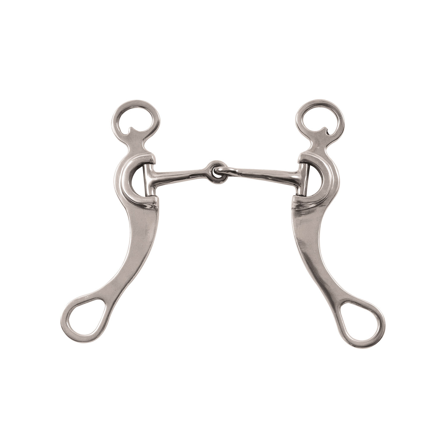 Mors d'équitation western Pool's en aluminium 125cm