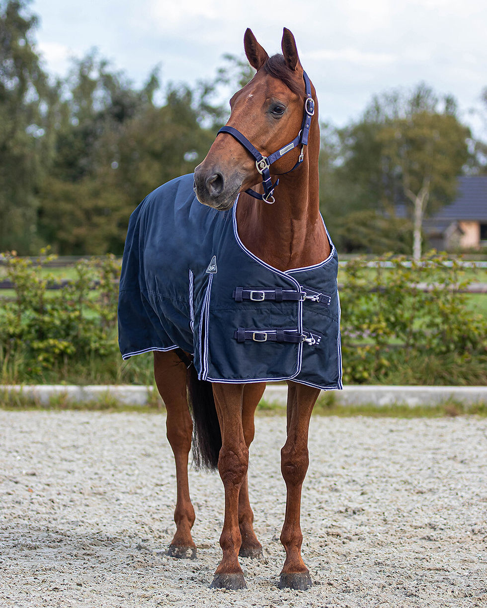 Porte-couvertures de concours noir Cheval Porte-couvertures de concours noir Cheval