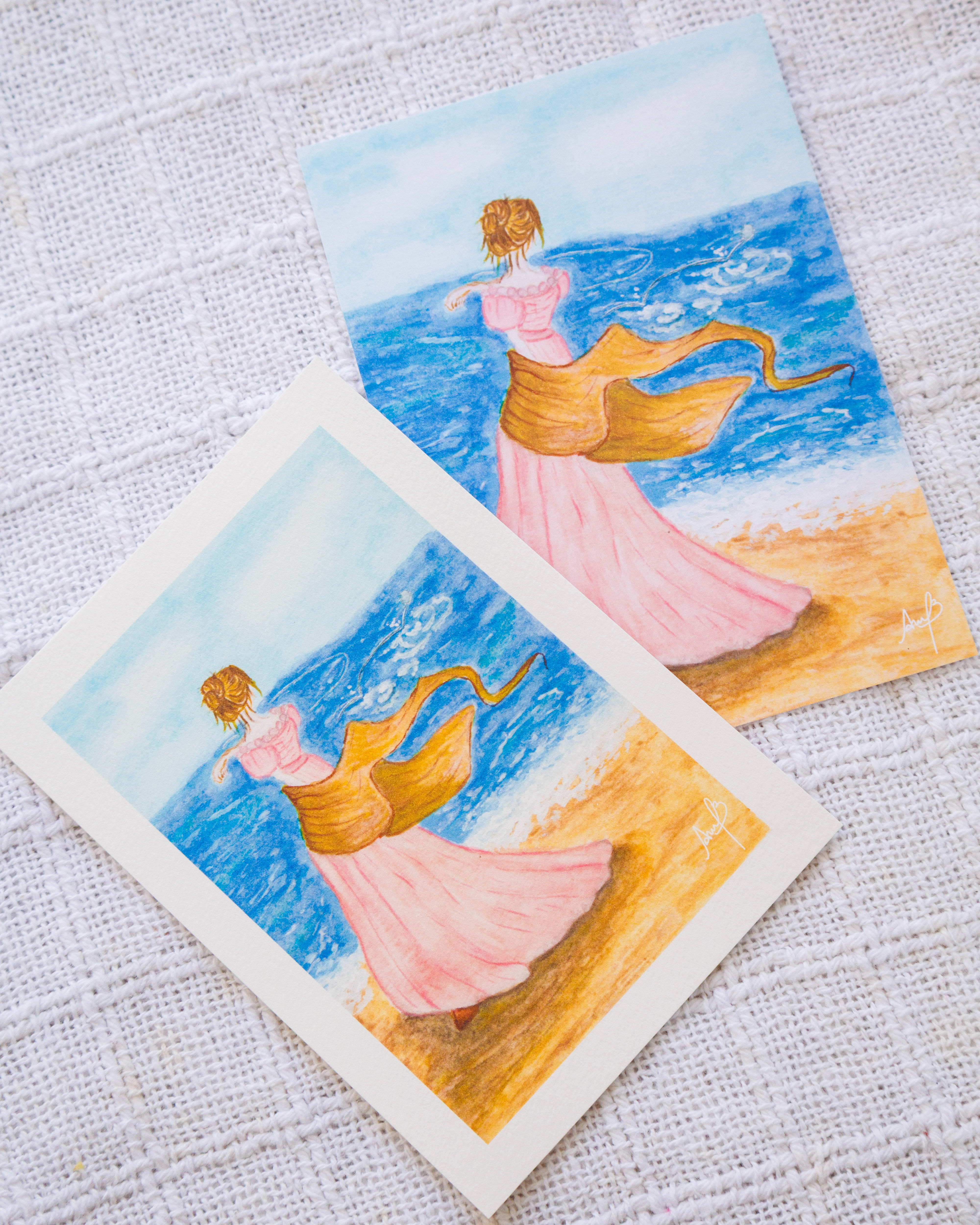 Card de Pintura "o vento e o tempo" - Solaris
