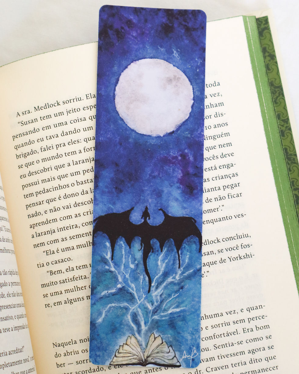 Marca-página "quarta-asa" - Jardim Secreto