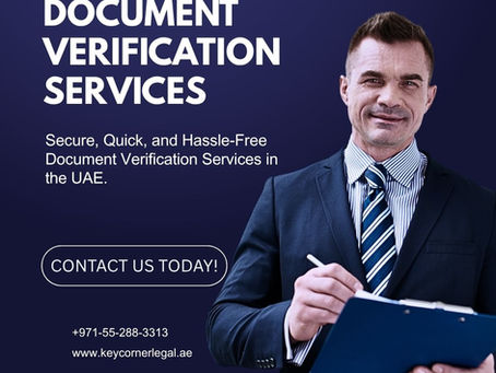 Trusted UAE Document Verification for Legal Compliance