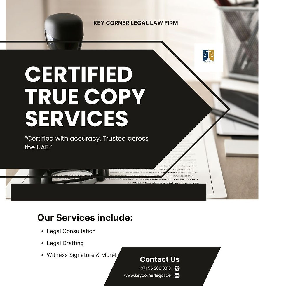 Fast True Copy Attestation in Al Nahda, Sharjah, UAE