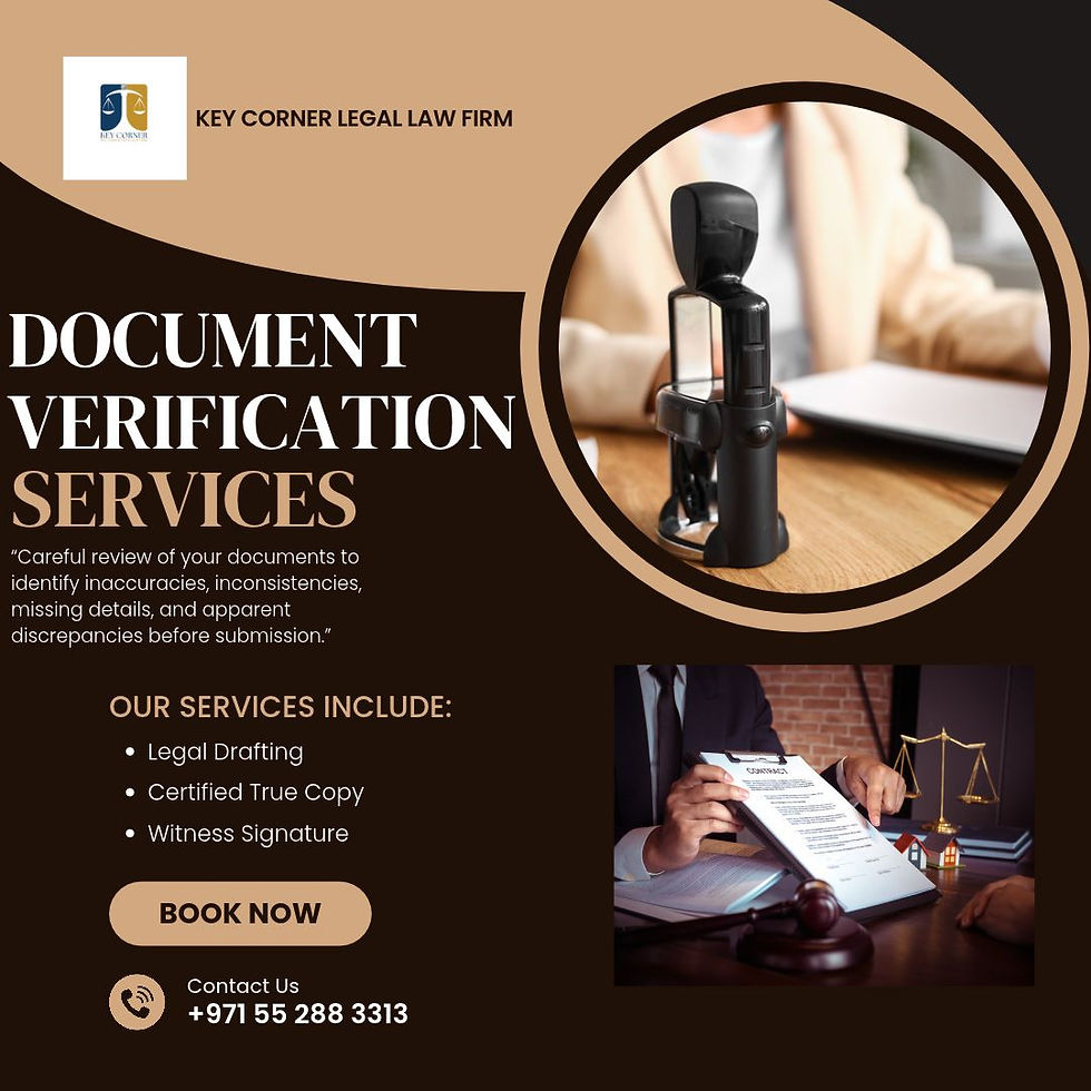 Document Verification Services in UAE | How to Verify Your Documents Safely & Correctly