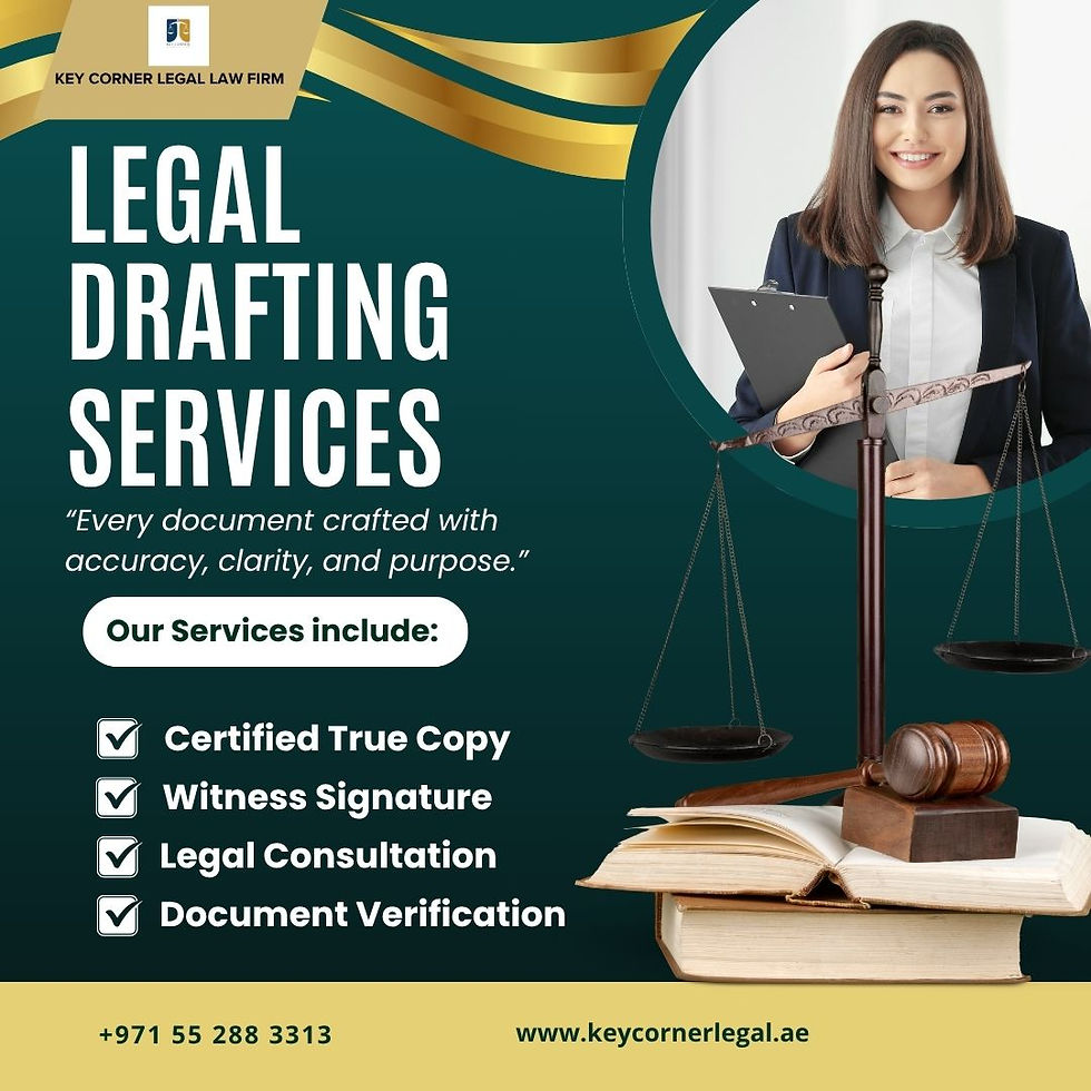Legal Drafting Services in Dubai, Sharjah & Across UAE | Trusted Experts