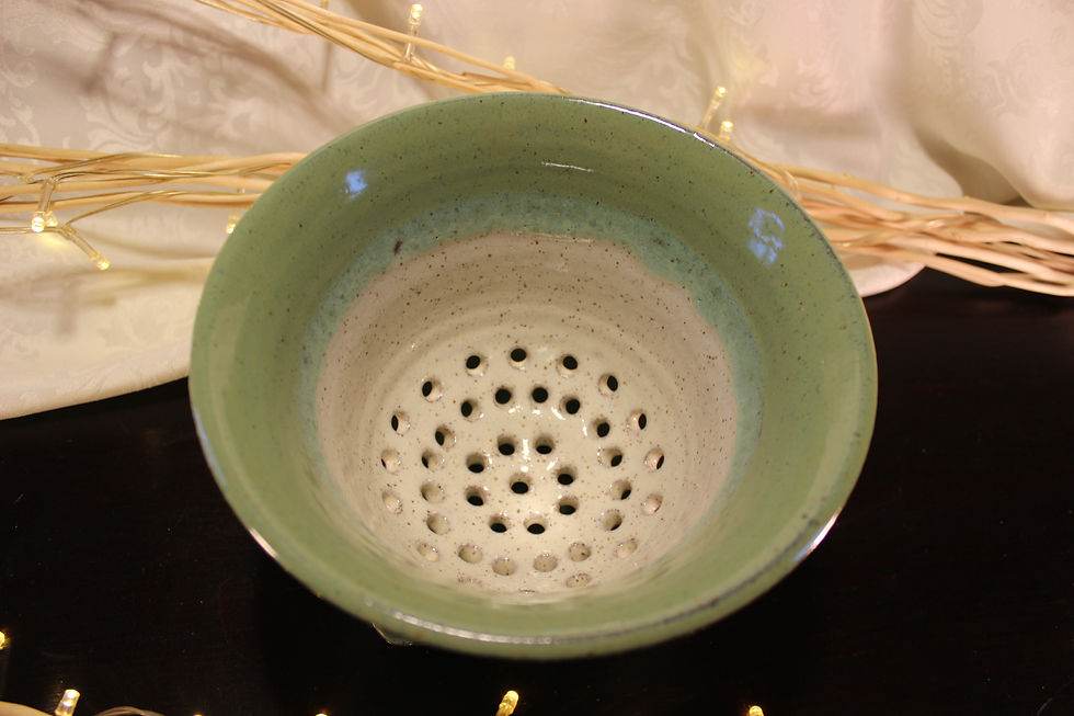 Thumbnail: Green - Cream Berry Bowl