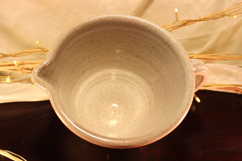 Thumbnail: Cream Large Mixing Bowl