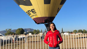 VUELO EN GLOBO SOBRE TEOTIHUACÁN.