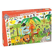 Puzzle observation / Jungle / 35 pcs
