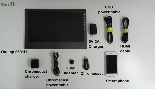 Comment utiliser Chromecast avec GeChic moniteurs?