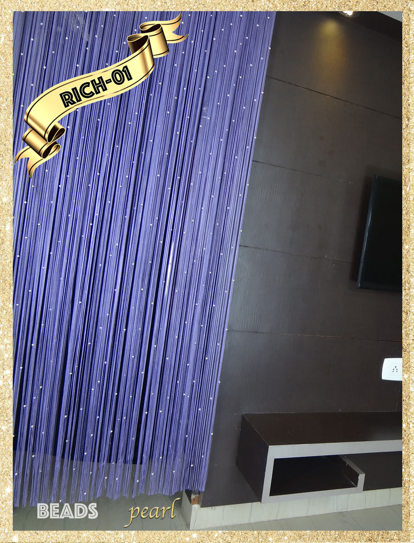 Thumbnail: RICH-01 - PEARL BEADED STRING BEPARDA CURTAIN