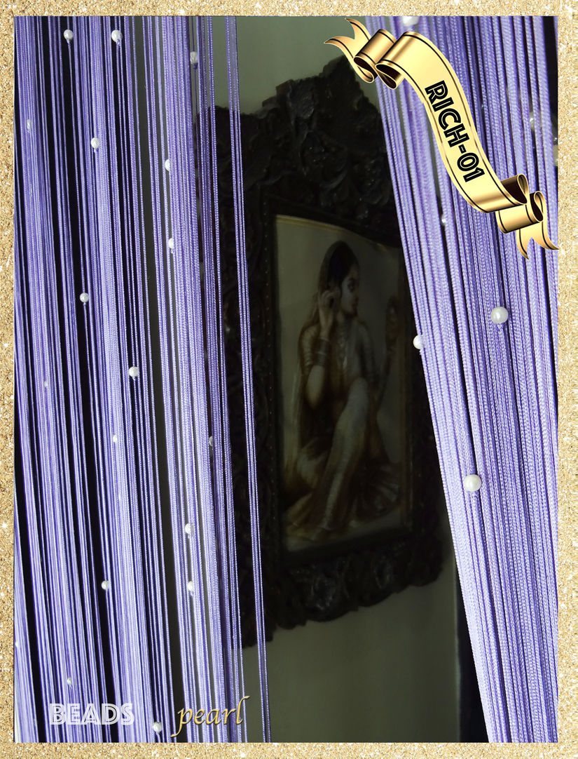 Thumbnail: RICH-01 - PEARL BEADED STRING BEPARDA CURTAIN