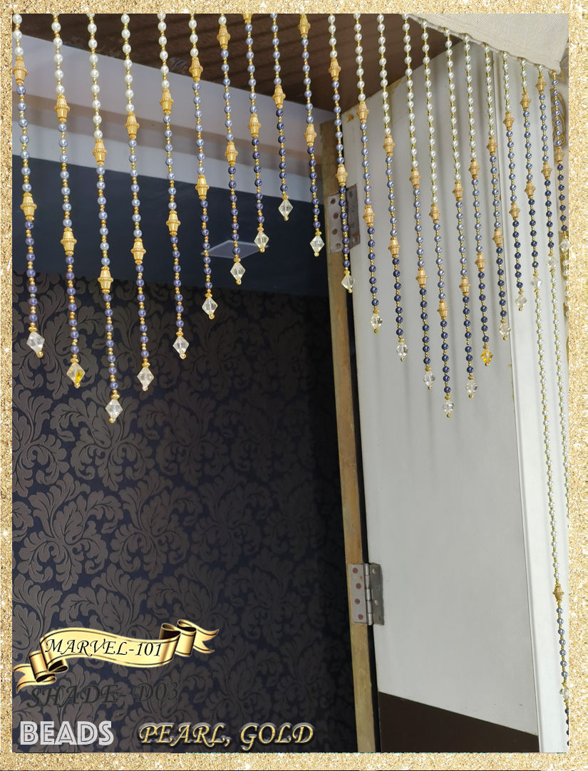 Thumbnail: MARVEL-101 Pearl Valance Door Curtain