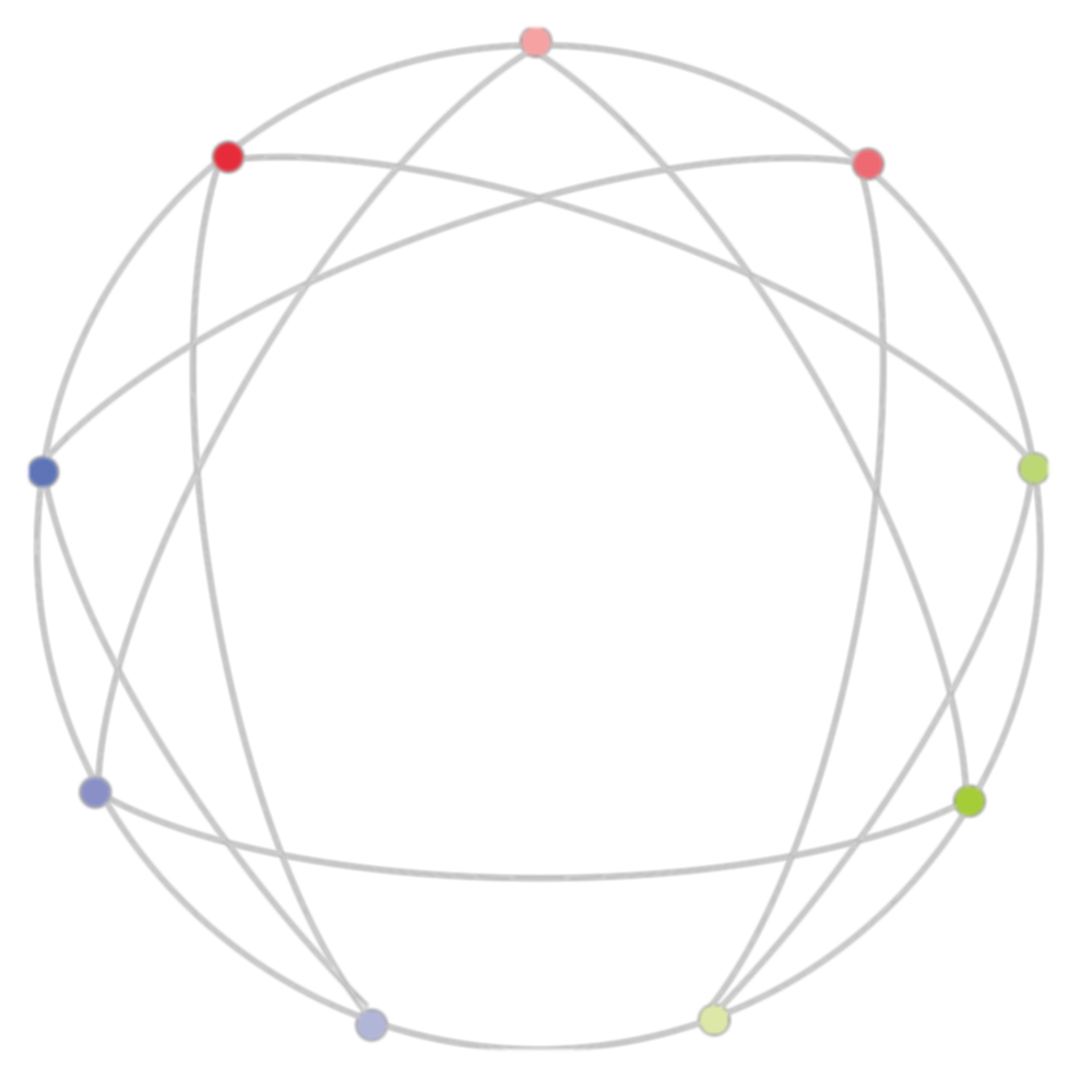 Background: Enneagram symbol