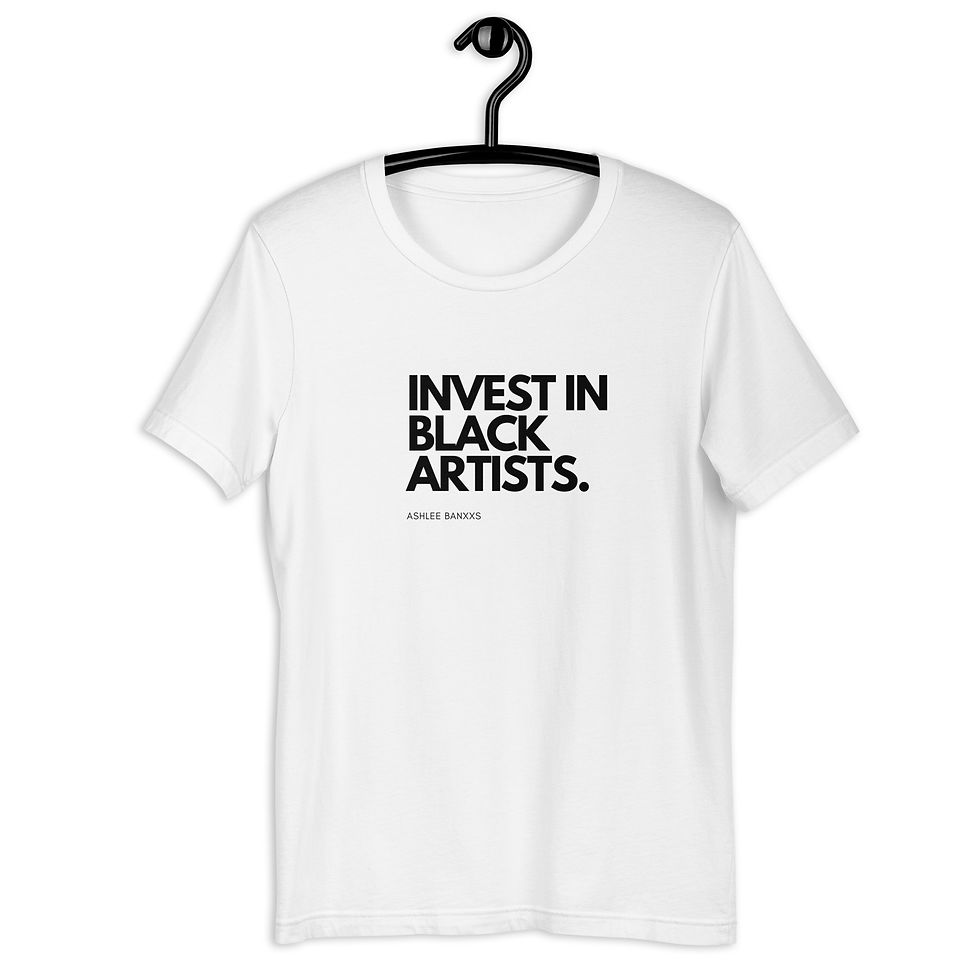 Thumbnail: Invest in Black Artists Unisex Tee