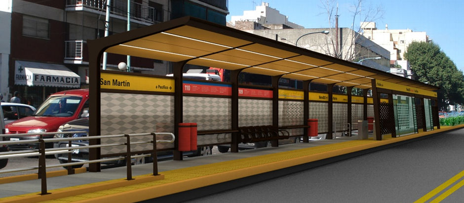 Por instalarse paraderos de autobús en camellón de López Mateos