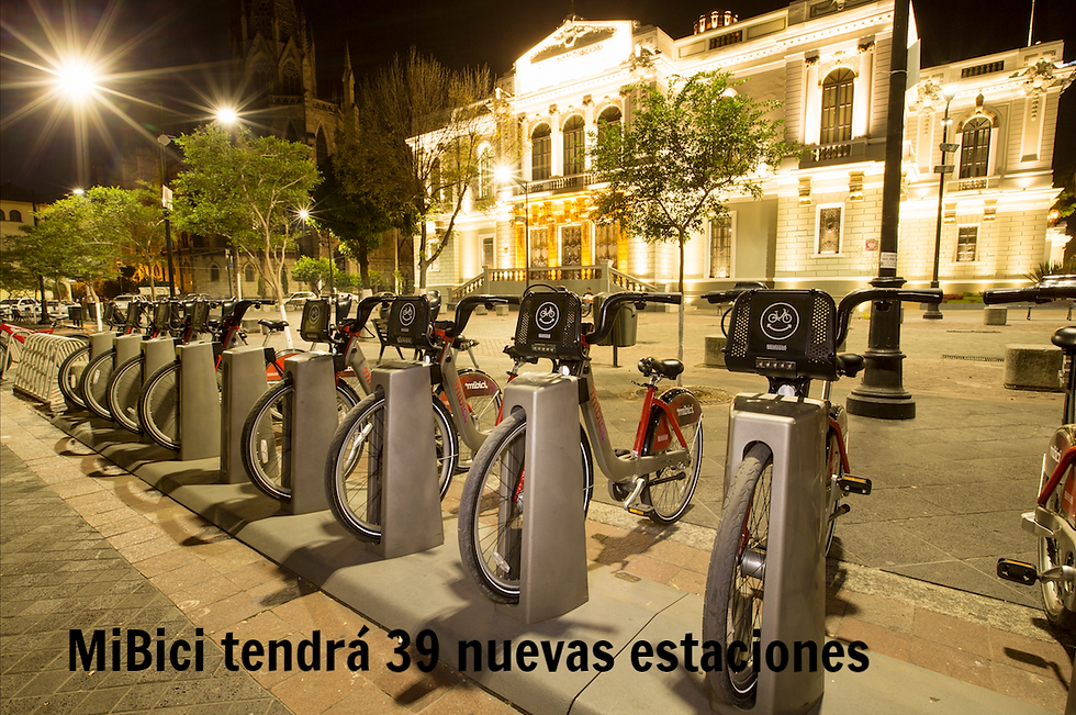 Estaciones nuevas de MiBici Guadalajara