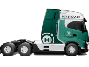 Hyroad-branded Nikola Tre FCEV truck