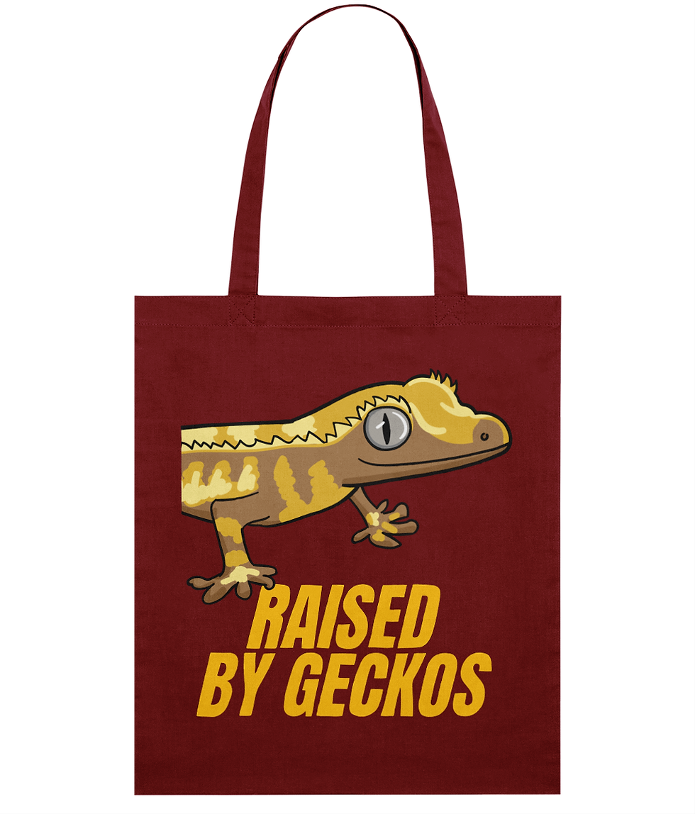 Thumbnail: Stanley/Stella Light Tote Bag Raised by geckos - Light Tote Bag