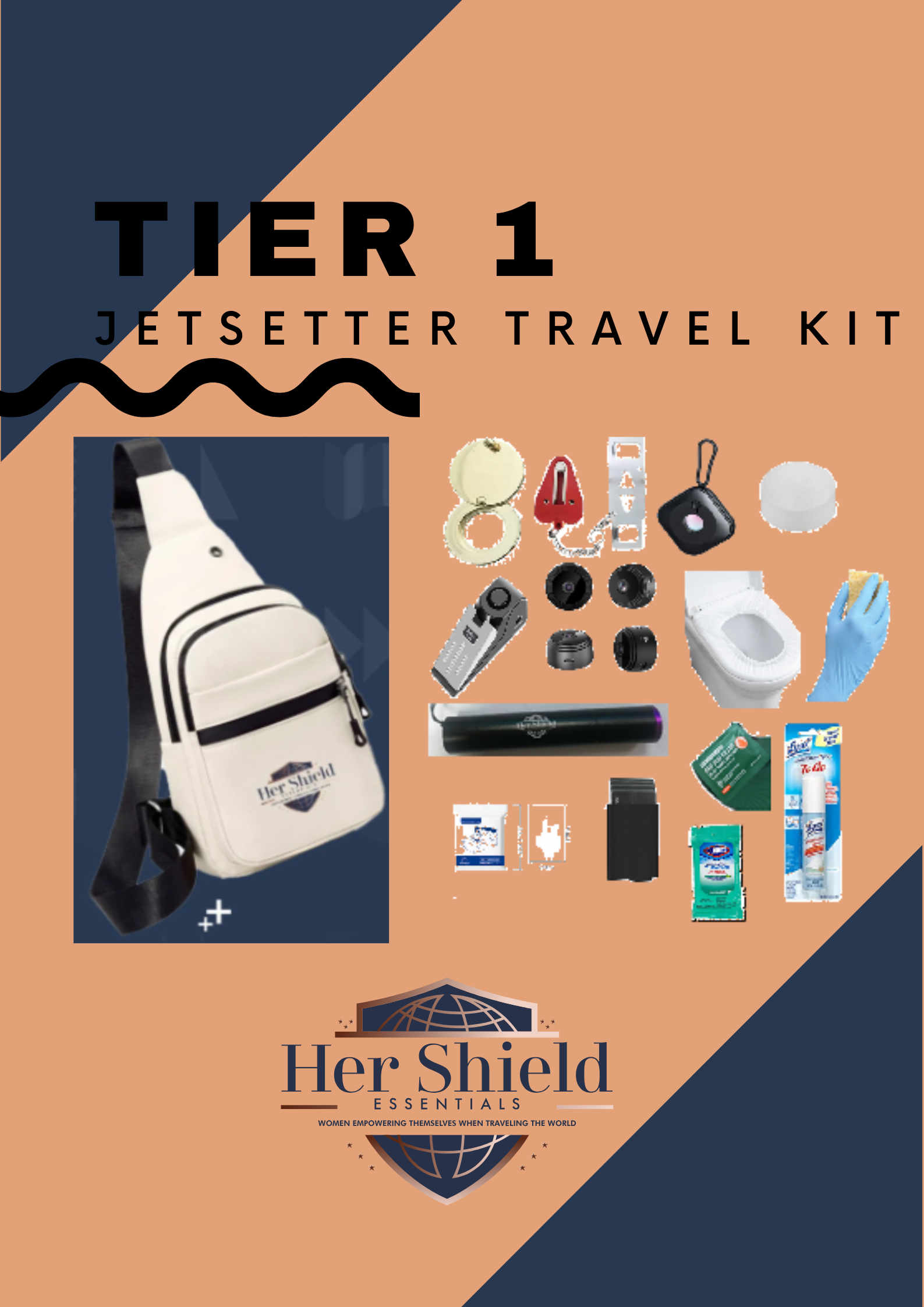 Tier 1 - Jetsetter Travel Kit Package