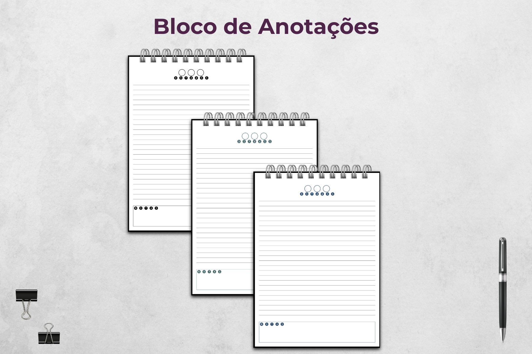 Blocos de Anotações - A5 15x21