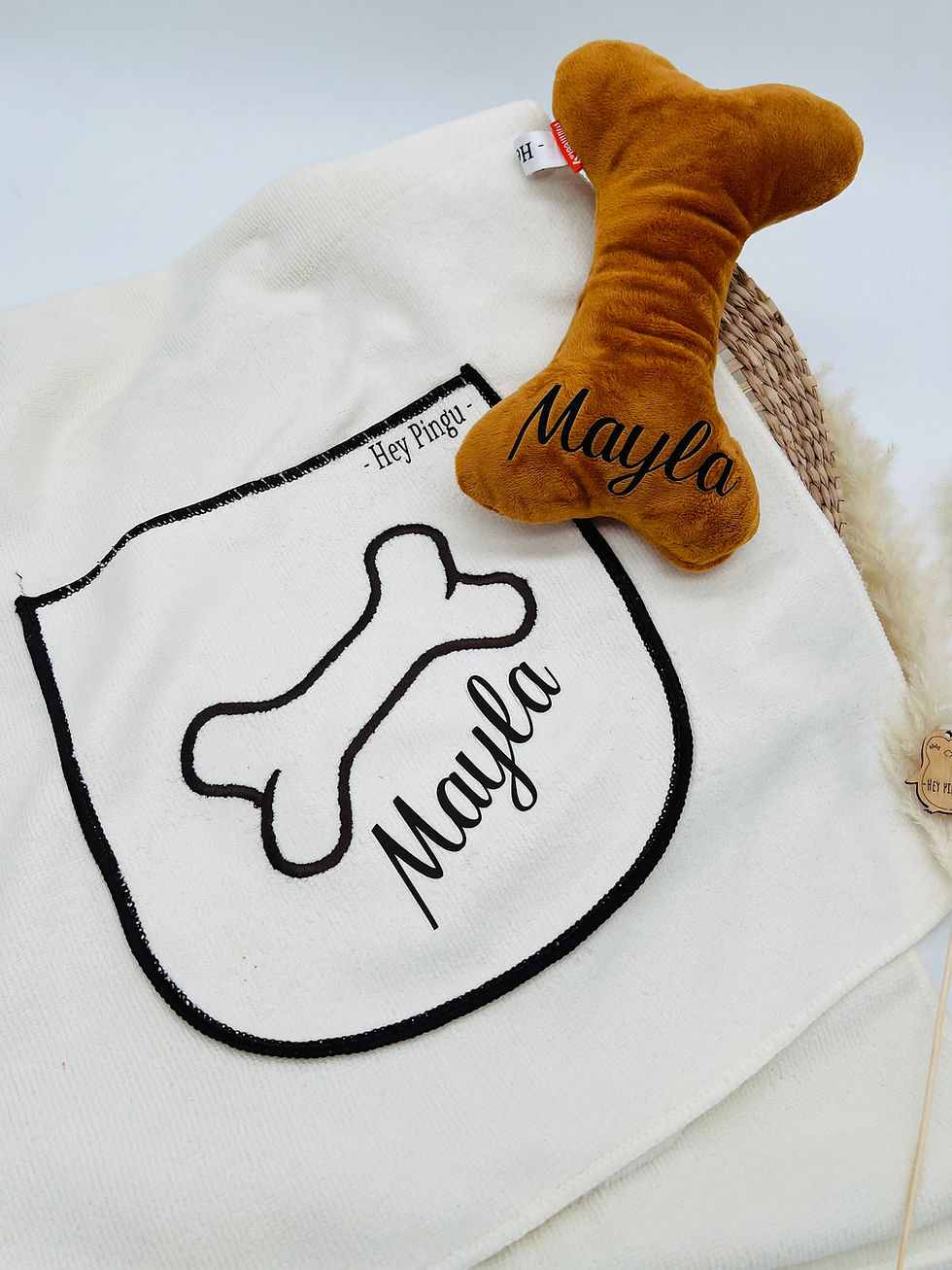 Hundetuch Personalisiert