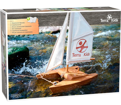 Terra Kids Bouwpakket Catamaran - So Little Terra Kids Bouwpakket Catamaran - So Little