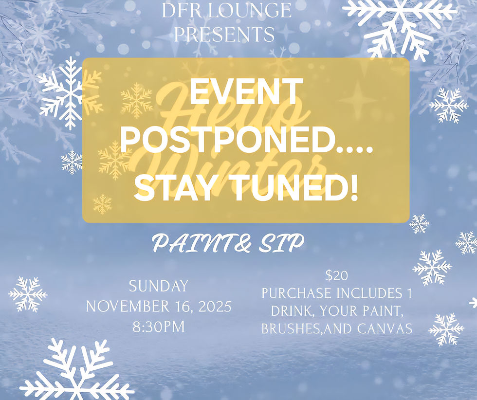 Hello Winter PAINT & SIP!