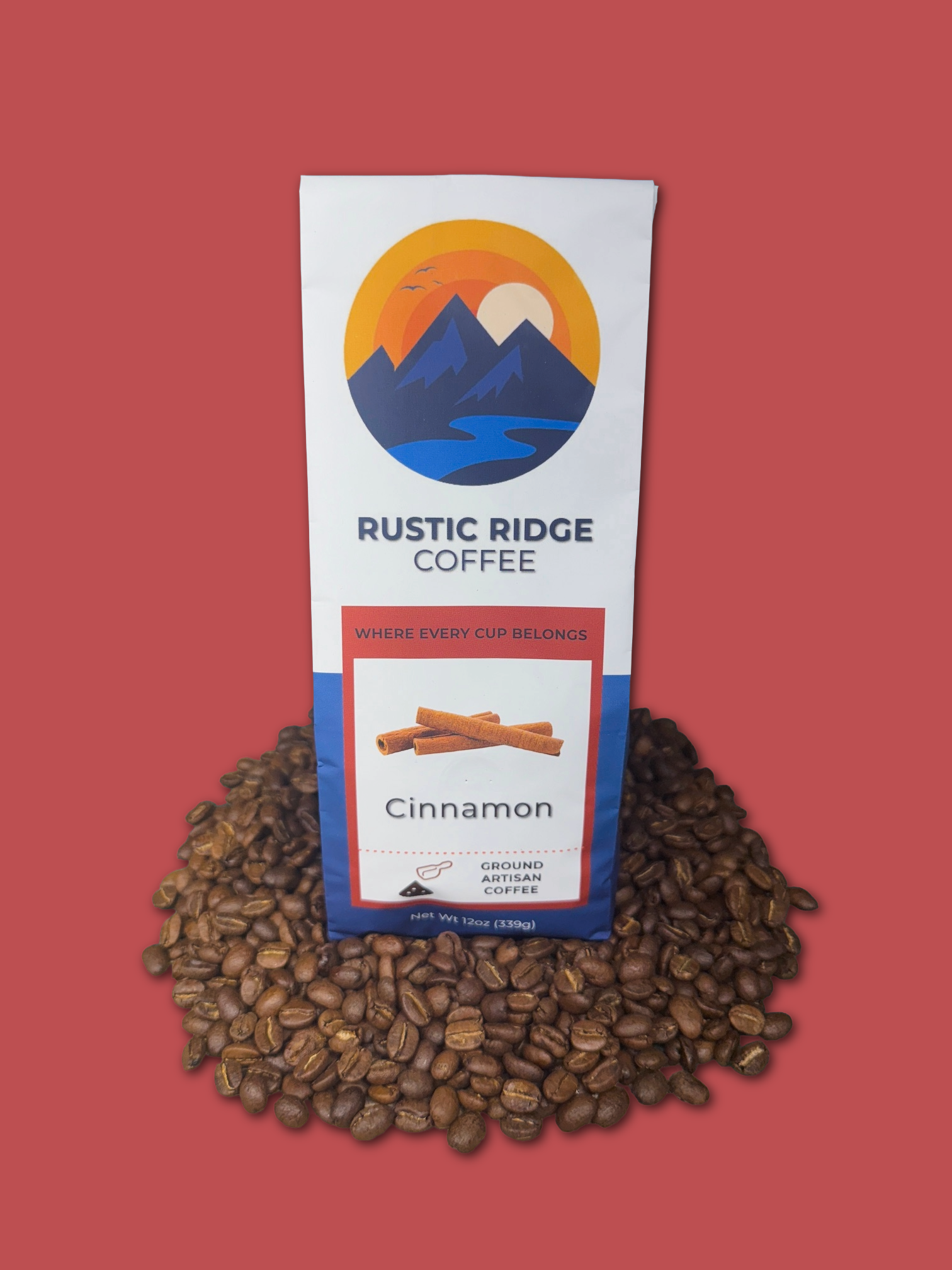 Cinnamon - 12oz Ground Coffee