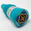 Thumbnail: Ceramic Turquoise and Gold Design Bottle Stopper