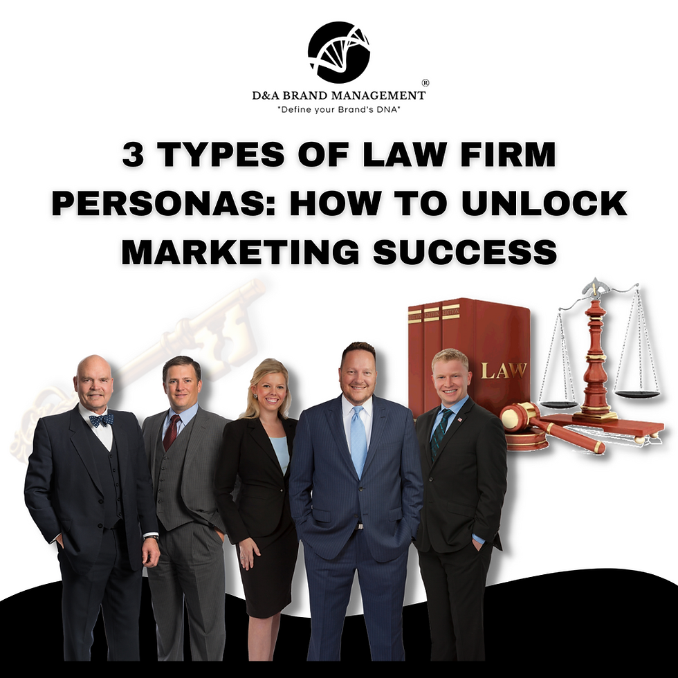 3 TYPES OF LAW FIRM PERSONAS: How to Unlock Marketing Success