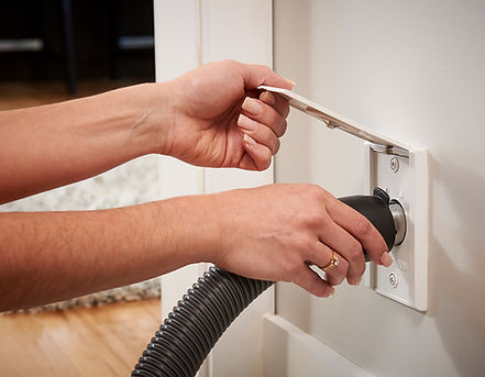 BEAM system with wall outlet being plugged in