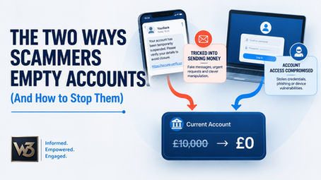 The two ways scammers empty accounts