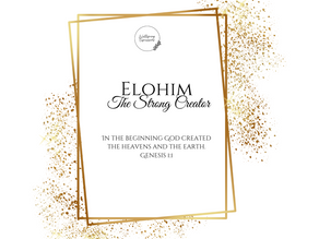 Names Of God: Elohim