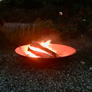 Feuer im Garten