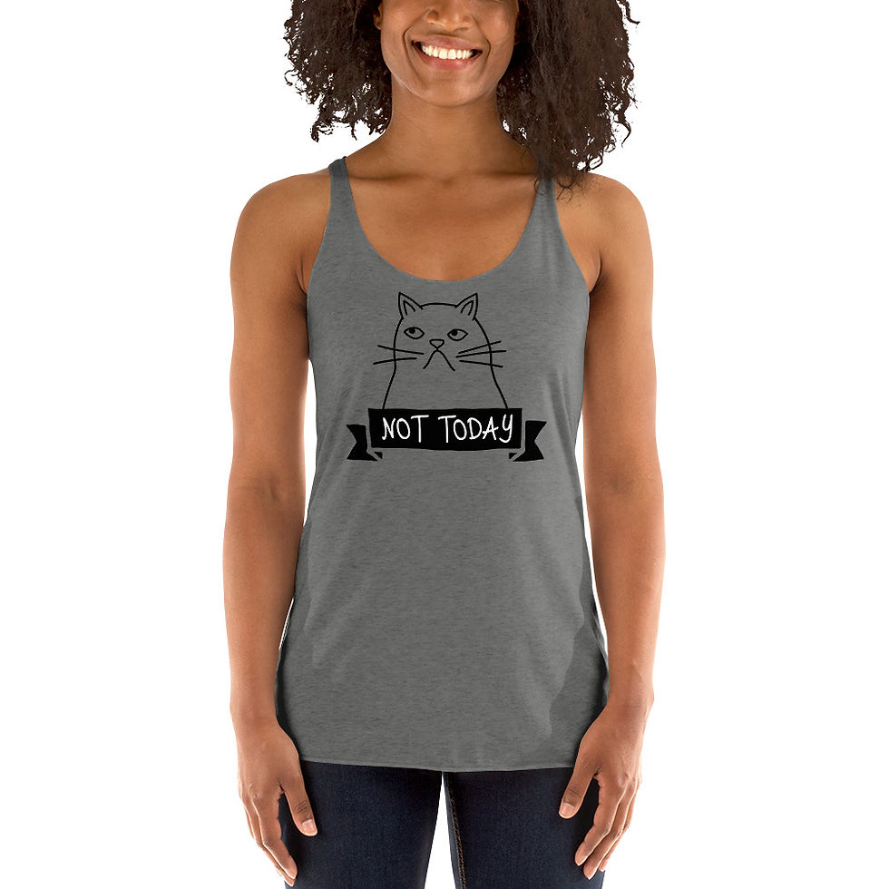 Thumbnail: Women's Not Today Racerback Tank