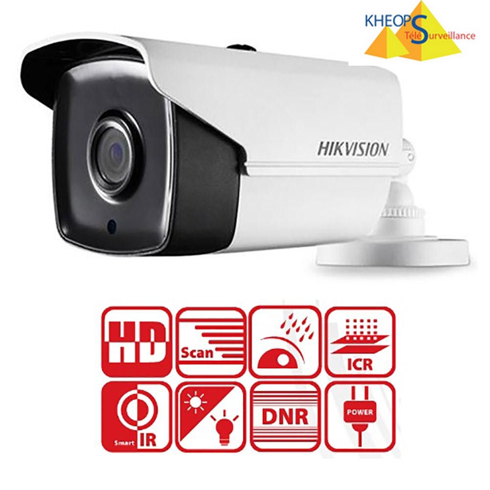 Camera Hikvision à balle fixe 2 MP (DS-2CE16D0T-IT3F)