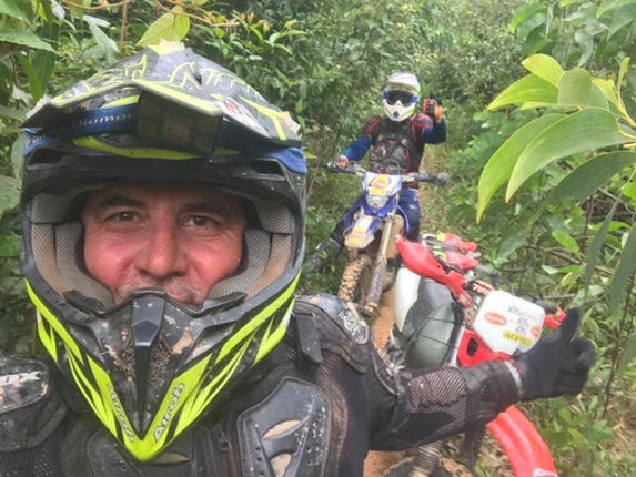 Mr. Jason on the best jungle trail